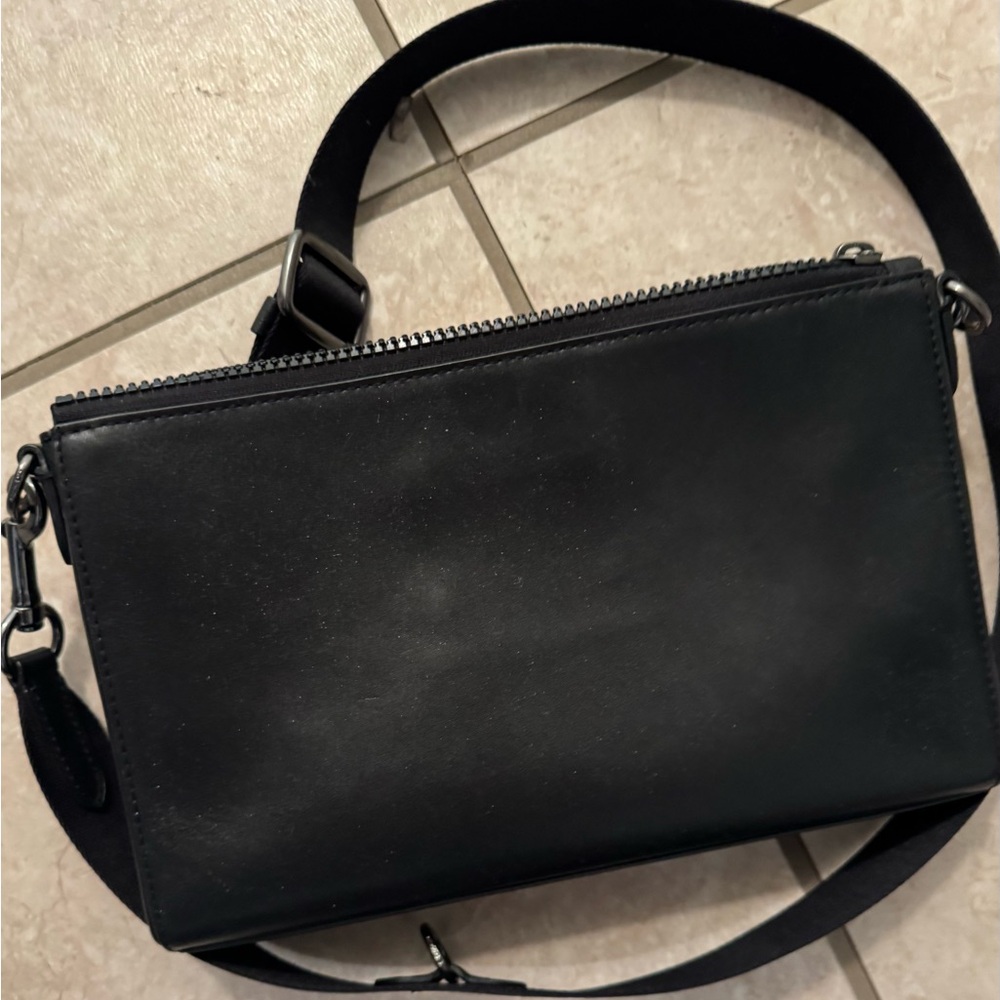 Coach Black and Gray Crossbody Bag - Picture 2 of 4